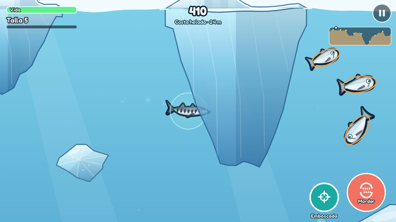 Icebergs en la Antártida